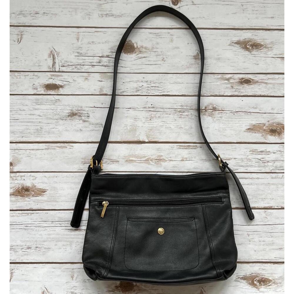 Stone &‎ Co Black Leather Crossbody Bag